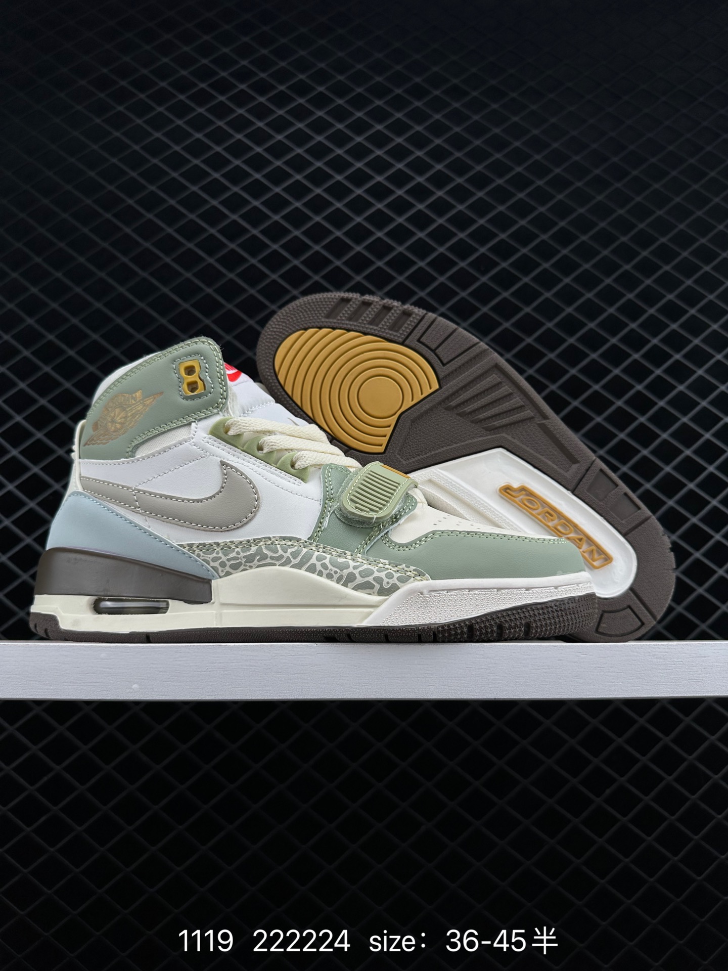 Nike Air Jordan Legacy 312 Low”White/Pine Green“